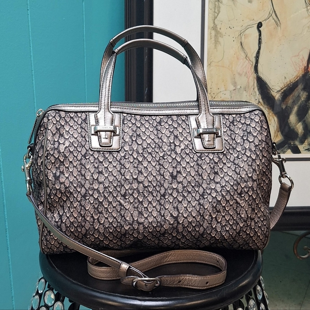 Coach Taylor Python Bag - image 1
